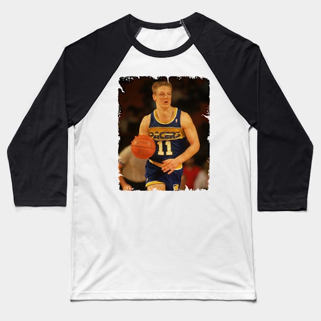 Detlef Schrempf - Vintage Design Of Basketball Baseball T-Shirt by JULIAN AKBAR PROJECT